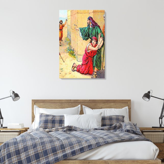 Joshua 20 städer i Refuge Canvas (Insitu (sovrum))