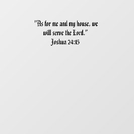 Joshua 24:15
