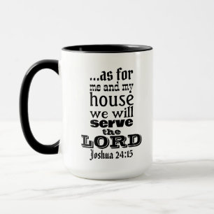 Joshua 24:15 Fars dag Mugg