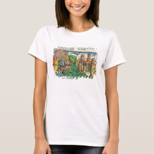 Joshua 6 4-21 The Fall of Jericho, från Nurem T-shirt