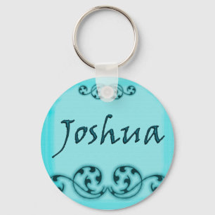 Joshua dekorativa Keychain Nyckelring
