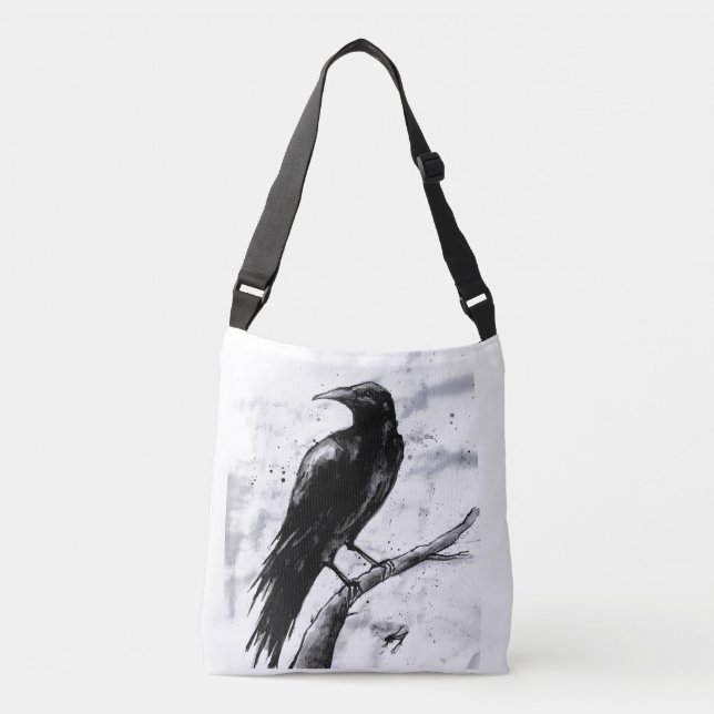 Joshua Dusk Raven kor body tote Axelväska (Framsida)