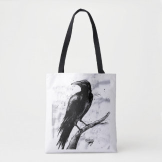 Joshua Dusk Raven tote Tygkasse