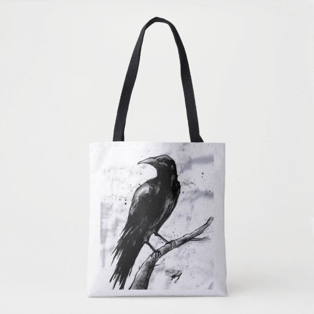 Joshua Dusk Raven tote Tygkasse (Framsida)