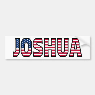 Joshua Namn Vorname USA Aufkleber Sticker Auto Bildekal