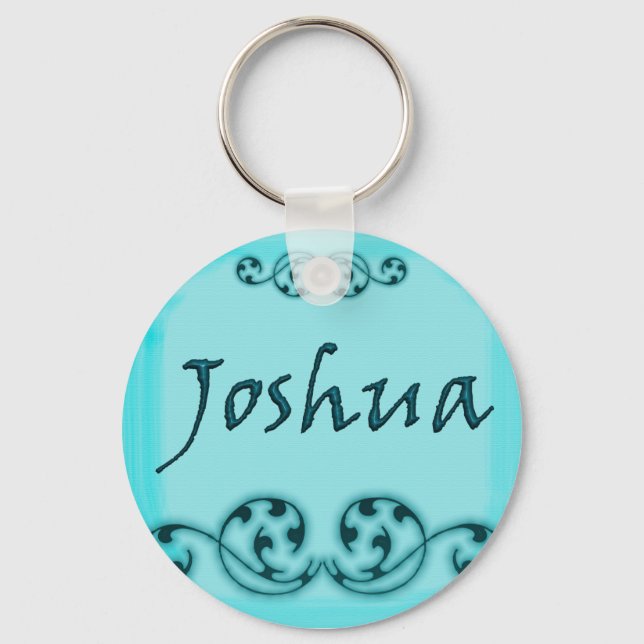 Joshua Ornamental Keychain Nyckelring (Framsida)