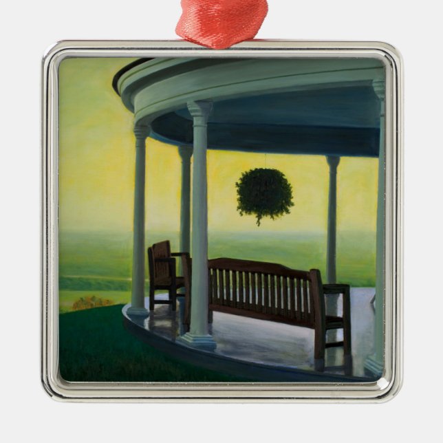 Joshua på kicken 1998 julgransprydnad metall (Framsidan)