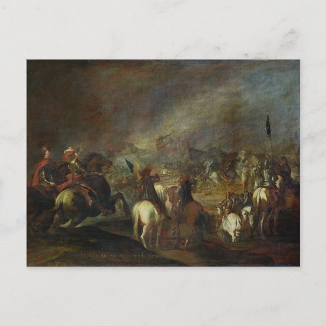 Joshua på väggarna av Jericho Vykort (Framsida)