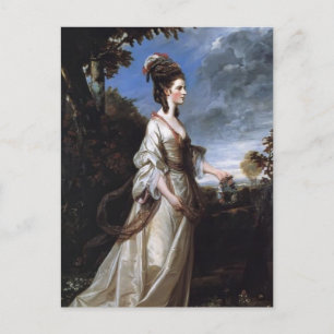 Joshua Reynolds- Jane, Countess of Harrington Vykort
