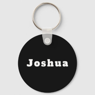 Joshua schwarz weiß nyckelring