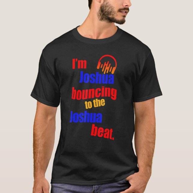 Joshua studsar till Joshua Joshua T Shirt (Framsida)