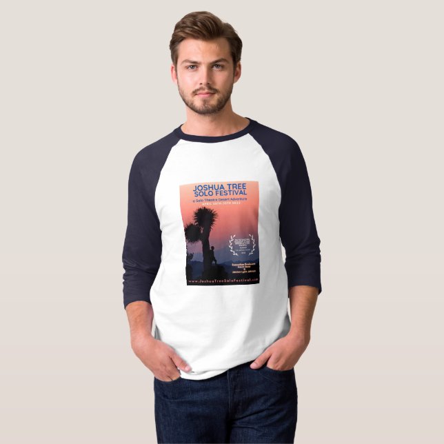 Joshua Träd 2023 Baseball T-Shirt (Hel framsida)