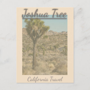 Joshua Träd California Vintage resor vykort