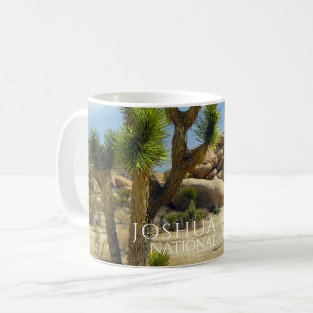 Joshua Träd, Giant Boulders, Desert Kaffemugg (Framsida vänster)