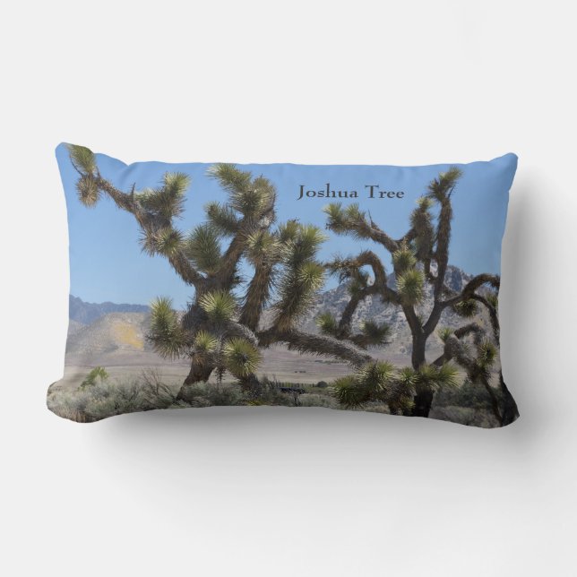 Joshua Träd i Kalifornien Lumbarkudde (Framsida)