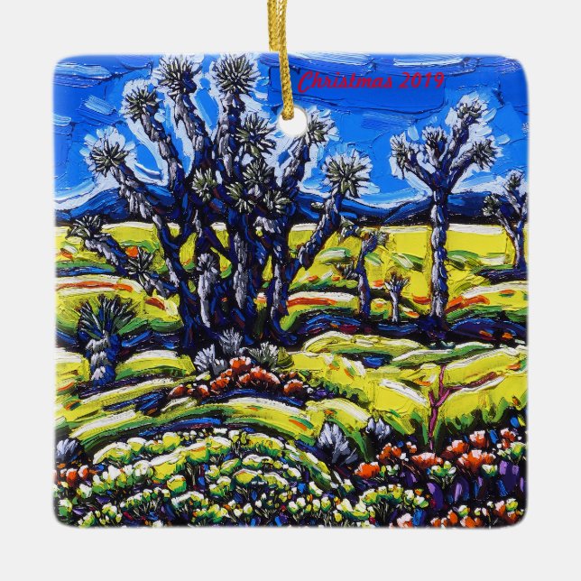 Joshua Träd jul 2019 Ornament (Framsida)