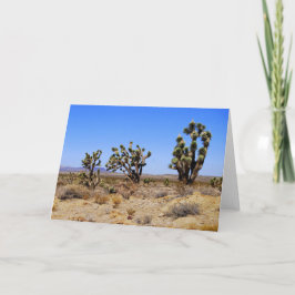 Joshua Träd, Mojave Desert, hälsningskort Kort