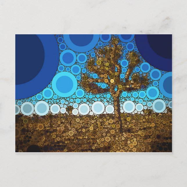 Joshua Träd Mosaic Vykort (Framsida)