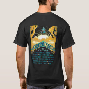 Joshua Träd Music Festival 2022 Line-Up T-Shirt