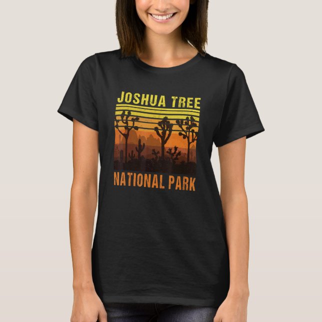 Joshua Träd nationalpark California Nature Hike C T Shirt (Framsida)