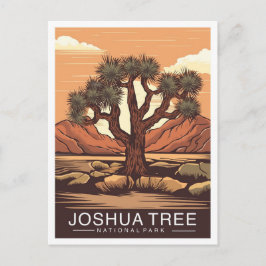 Joshua Träd nationalpark California Travel Vykort