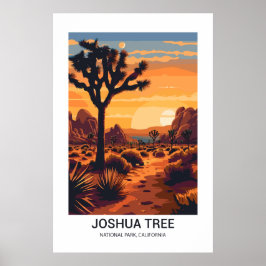 Joshua Träd nationalpark California USA Poster