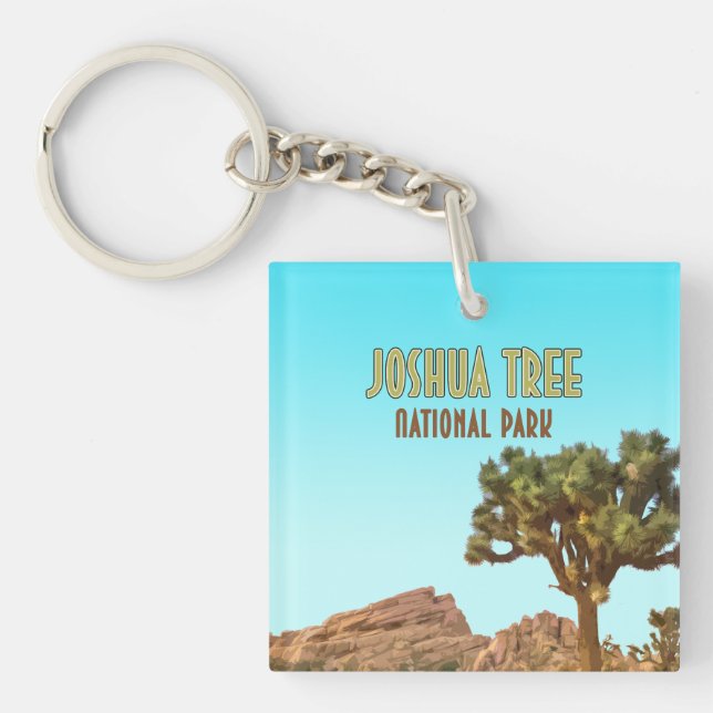 Joshua Träd nationalpark California Vintage (Framsidan)