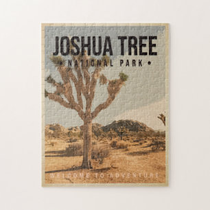 Joshua Träd nationalpark California Vintage Pussel