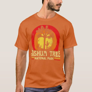 Joshua Träd nationalpark California Vintage Sunse T Shirt