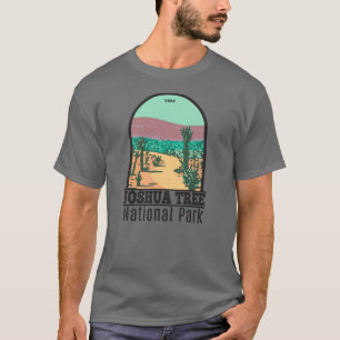 Joshua Träd nationalpark Cholla Cactus Garden T Shirt