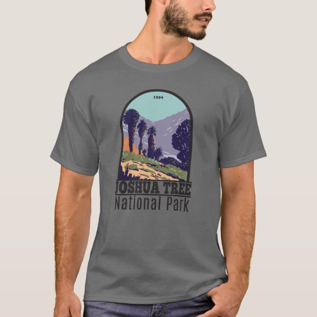Joshua Träd nationalpark Cottonwood Vår Oasis T Shirt (Framsida)