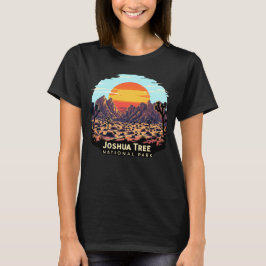 Joshua Träd nationalpark Desert Sunset T Shirt