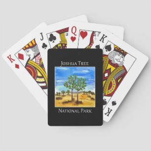 Joshua Träd nationalpark i Kalifornien Casinokort