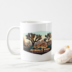 Joshua Träd nationalpark i Kalifornien Desert Kaffemugg