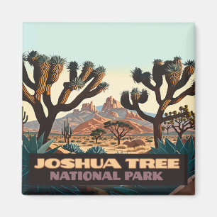 Joshua Träd nationalpark i Kalifornien Desert Magnet