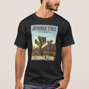 Joshua Träd nationalpark i Kalifornien Poster desi T Shirt
