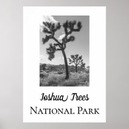 Joshua Träd nationalpark Poster
