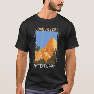 Joshua Träd nationalpark Skull Sten California Di T Shirt