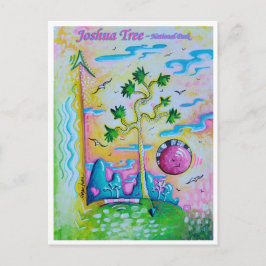 Joshua Träd nationalpark Travel Art-vykort Vykort
