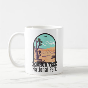 Joshua Träd nationalpark Tule Vår Vintage Kaffemugg
