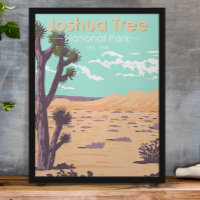 Joshua Träd nationalpark Tule Vår Vintage