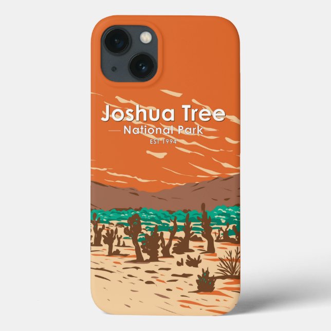 Joshua Träd nationalpark Turkiet Flats Sand Dunes (Baksida)