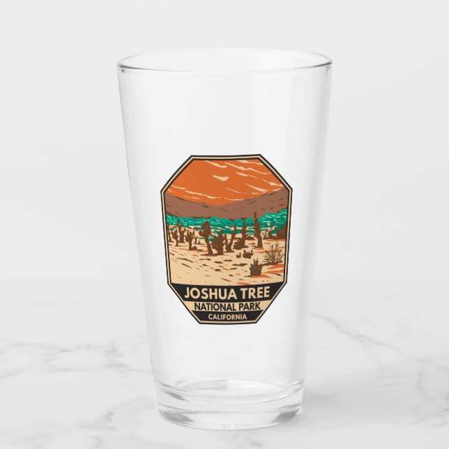 Joshua Träd nationalpark Turkiet Flats Sand Dunes Glaskopp (Framsida)