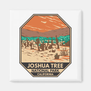 Joshua Träd nationalpark Turkiet Flats Sand Dunes Magnet