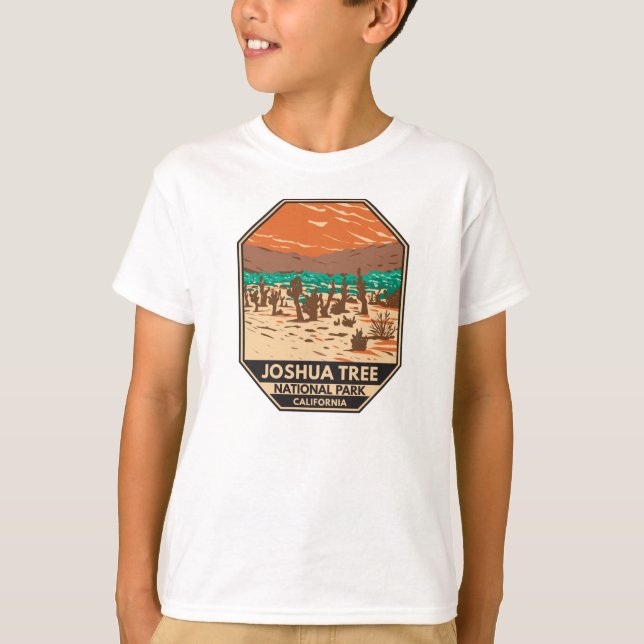 Joshua Träd nationalpark Turkiet Flats Sand Dunes T Shirt (Framsida)