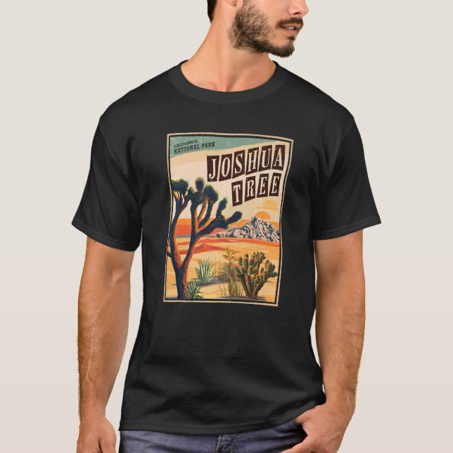 Joshua Träd nationalpark utomhus T Shirt (Framsida)