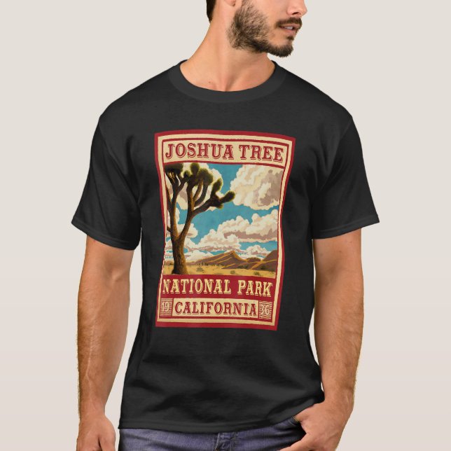 Joshua Träd nationalpark utomhus T Shirt (Framsida)