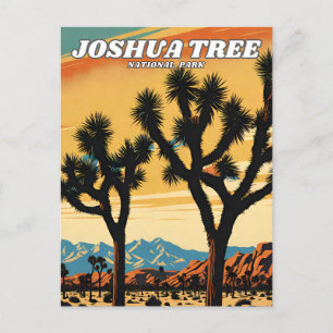 Joshua Träd nationalparkens illustrationsreflektor Vykort