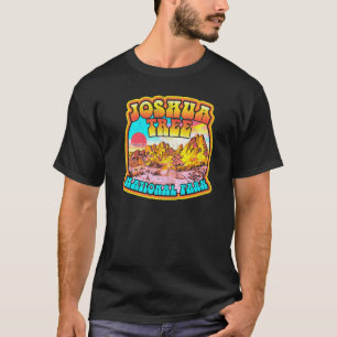 Joshua Träd nationalparkens Vintage 8ties T Shirt