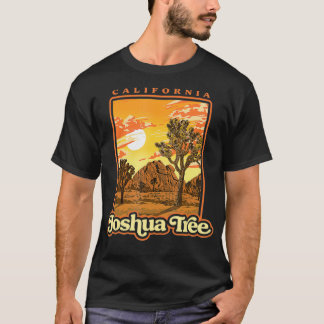Joshua Träd nationalparkens Vintage WPA Poster Sti T Shirt